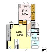 クレスト田神の間取り画像