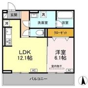 リュッカ鳥神の間取り画像