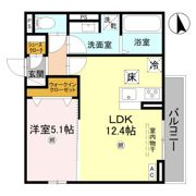 D's北条口の間取り画像
