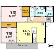 トアエーユ B棟の間取り画像