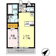 ニュー上の原の間取り画像