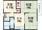 ボヌール菅原町の間取り画像