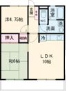 メゾンブランの間取り画像