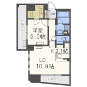 パークアクシス梅田の間取り画像