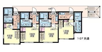 ハレコナ町田の間取り画像