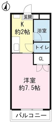 アジュール本郷の間取り画像