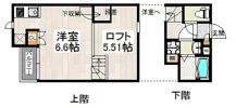 CB千早南フロルの間取り画像