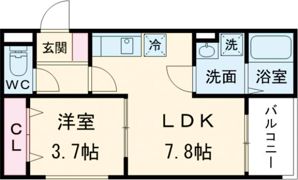REGIES川西能勢口の間取り画像