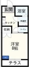 MIKIハイツⅡD棟の間取り画像