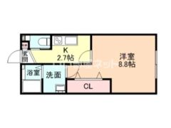 コモド太閤山Ⅱの間取り画像