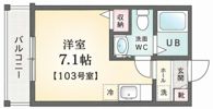 メリディアン杉田の間取り画像