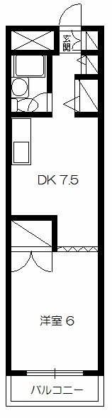 クレッサ21の間取り画像