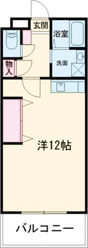 アパートメントフサージュの間取り画像