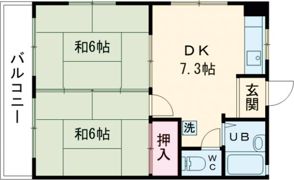 ホワイトキャッスル田崎の間取り画像