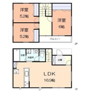 MORINOハウスBの間取り画像