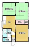かおり荘の間取り画像