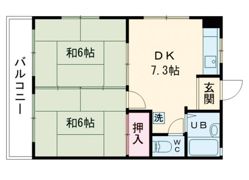 ホワイトキャッスル田崎の間取り画像