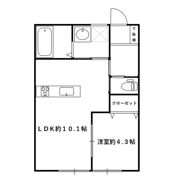 AI北野の間取り画像