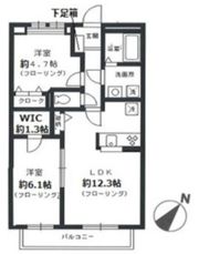 ドルチェ横濱鶴ヶ峰の間取り画像