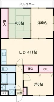 テック藤原の間取り画像