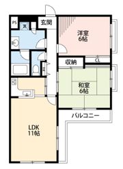 ビバーチェの間取り画像