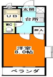 グリーンパーク賞田の間取り画像