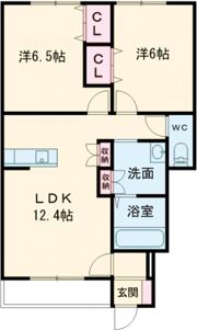 仮）鳥栖市山浦APの間取り画像