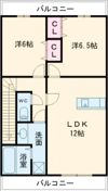 仮）鳥栖市山浦APの間取り画像