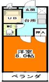 グリーンパーク賞田の間取り画像
