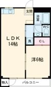 メゾンエクレールの間取り画像