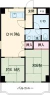 グロワールの間取り画像