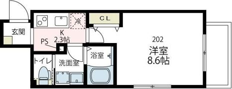 Casa Brezza (カーサブレッツァ)の間取り画像