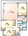 ベルレジョンの間取り画像