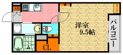 LeSona十日市の間取り画像