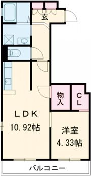 アルテマイスター谷川Ⅱの間取り画像