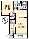 ヴィラージュ 弐番館の間取り画像