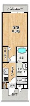 クロノス50子飼本町の間取り画像