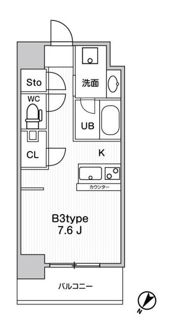JMFResidence町田の間取り画像