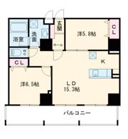 La Chic Ceriseの間取り画像