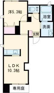 ウエストヒルズ中山手の間取り画像