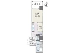 サニークレスト赤坂の間取り画像