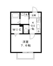 フレシールつくしが丘の間取り画像