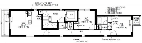 アヴニール御所南Ⅱの間取り画像