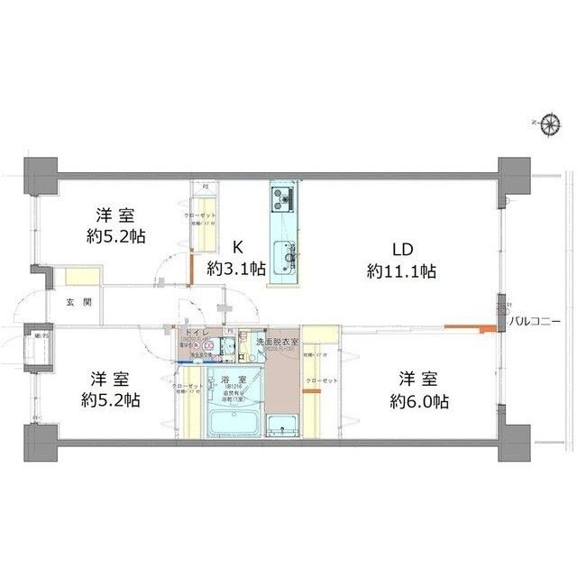 間取図