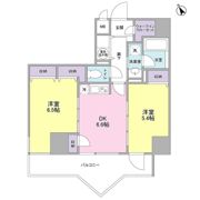 アクティブタワー市谷の間取り画像