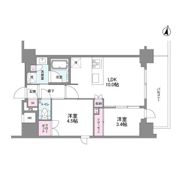 シーズンフラッツ緑地公園の間取り画像