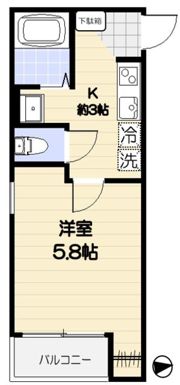 ルミウス東山の間取り画像