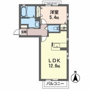 ウィル クレールIIIの間取り画像