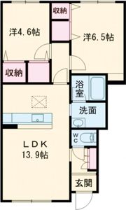 グランシャリオ．の間取り画像