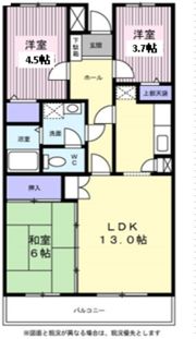 ルミナス藤の間取り画像
